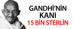 Gandhi'nin Kanı Açık Artırmada Satılacak