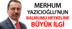 Yazıcıoğlu’nun Balmumu Heykeli’ne Büyük İlgi