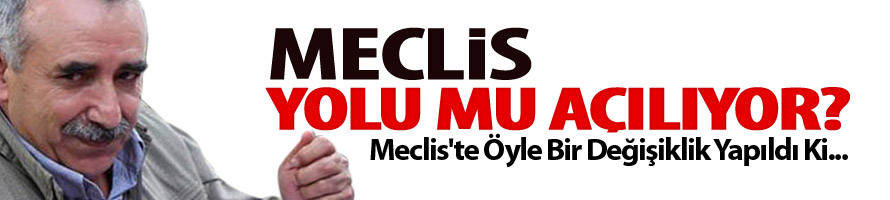 Meclis Yolu Mu Açılıyor?