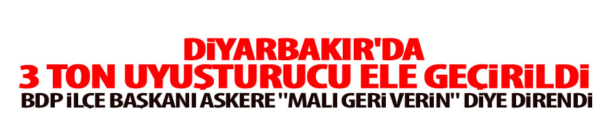 Komandalar 3 Ton Uyuşturucu Ele Geçirdi