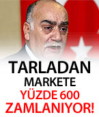Tarladan mMarkete Yüzde 600 Zamlanıyor