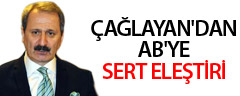 Çağlayan'dan AB'ye sert eleştiri