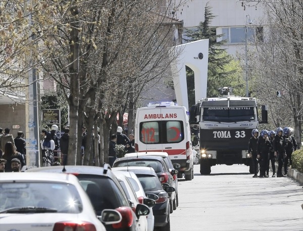 Ankara Üniversitesi'nde PKK'lı saldırısı galerisi resim 1