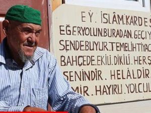 Kütahyalı hayırseverden 'helal bahçe'
