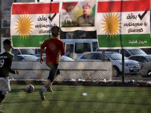 Barzani referandum kampanyasına başladı