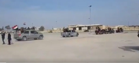 Afrin'de terör konvoyu böyle bombalandı galerisi resim 3