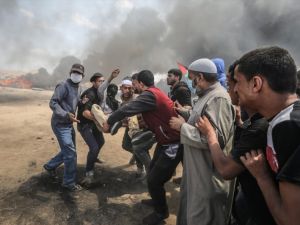 İsrail-Filistin sınırında katliam