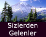 SIZLERDEN GELENLER