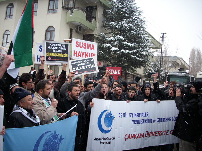 ANKARA'DA ISRAIL LANETLENDI galerisi resim 1