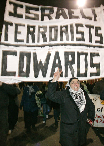DUNYADAN ISRAIL'E ORTAK PROTESTO galerisi resim 12