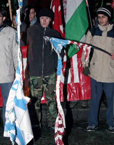 DUNYADAN ISRAIL'E ORTAK PROTESTO galerisi resim 4