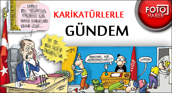 Karikatürlerle gündem