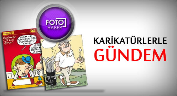 Karikatürlerle gündem