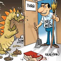 En çarpıcı referandum karikatürü