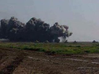 IŞİD'e ağır bombardıman