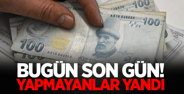 Kira geliri beyanında bugün son gün!
