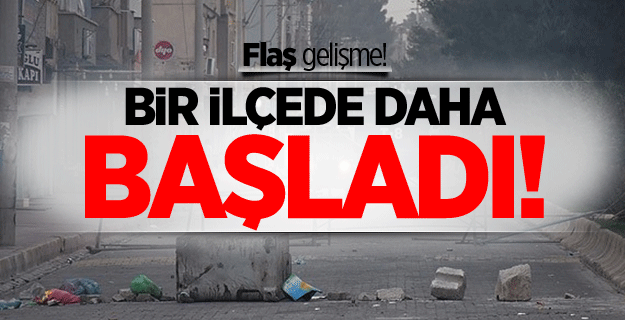 Silvan'da sokağa çıkma yasağı başladı!