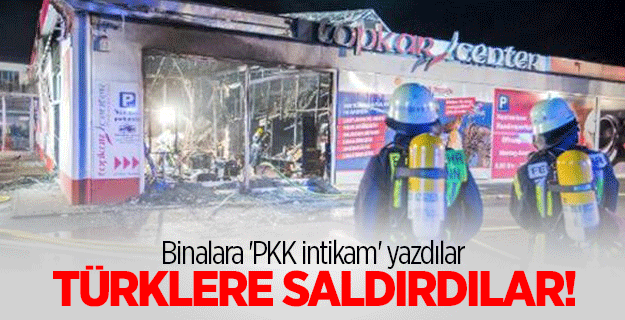 Almanya'da Türkler alçak saldırı!