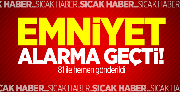Emniyet  Paskalya kutlamaları için uyardı