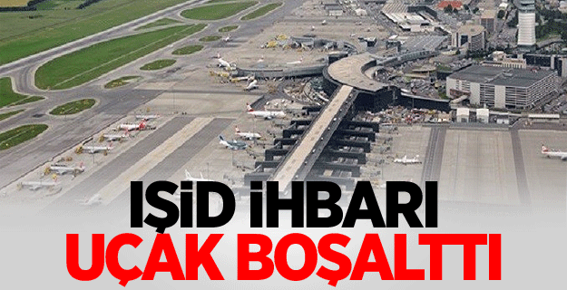 Viyana-Londra uçağında IŞİD paniği