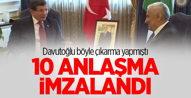Türkiye ile Ürdün arasında 10 anlaşma imzalandı
