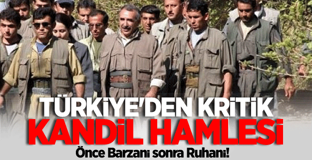 Türkiye'den kritik Kandil hamlesi