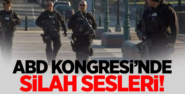 ABD Kongresi'nde silah sesleri!