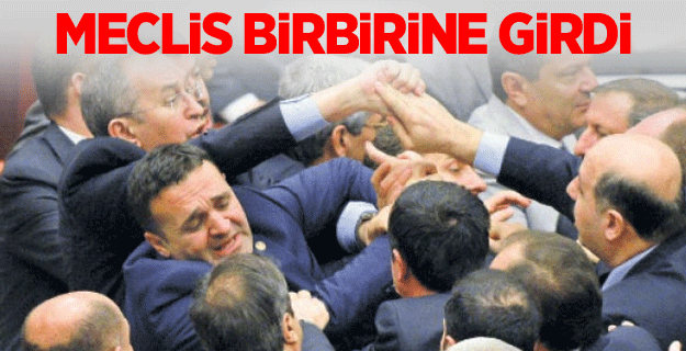 TBMM’de işçi kavgası