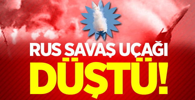 Rus savaş uçağı düştü!