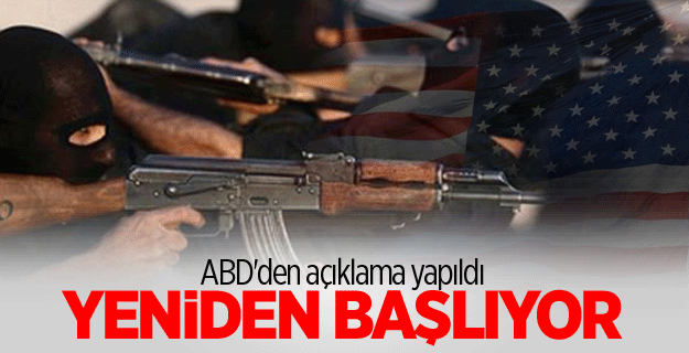 ABD "eğit-donat"a yeniden başladığını açıkladı