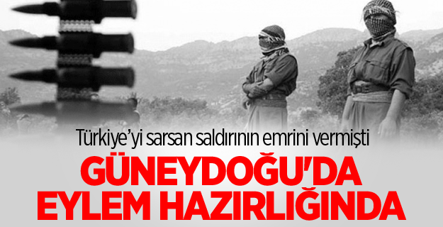 O terörist eylem hazırlığında!