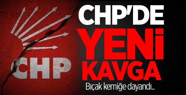 CHP'li Erdoğdu'dan CHP'li Hazinedar'a:"Bıçak kemiğe dayandı"