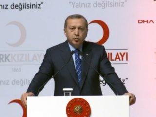 Erdoğan milletin yüreğine su serpti