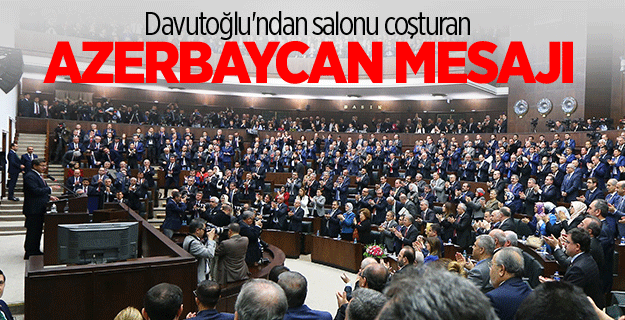Başbakan Davutoğlu'ndan Azerbaycan'a destek mesajı