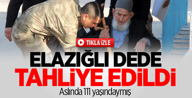 Elazlığlı dede 111 yaşındaymış