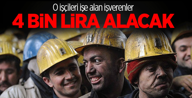 Sosyal yardım alan işçi için işverene 4 bin lira teşvik