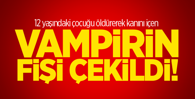 ABD vampirin fişini çekti