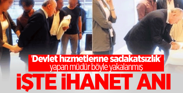 Tanrıverdi'nin kelepçelendiği an