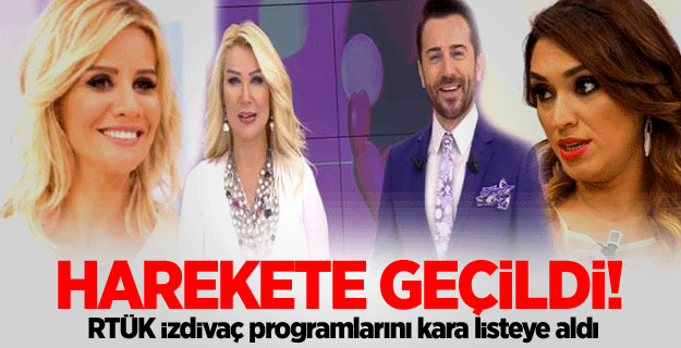 RTÜK izdivaç programlarını listeye aldı