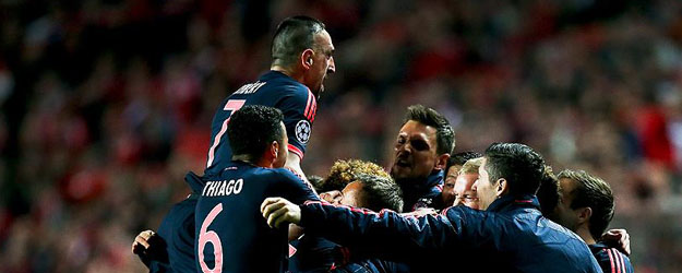 Bayern Münih yarı finalde
