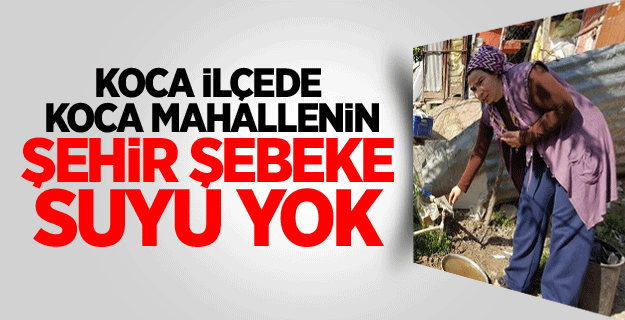 Osmaniye'nin Kadirli ilçesinde 10 yıldır aynı çile yaşanıyor