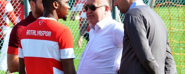Başkan açıkladı! Eto'o 20 gole ulaşırsa...