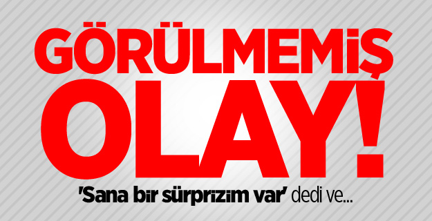 Kocaeli'nde görülmemiş olay