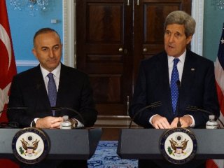 Çavuşoğlu, John Kerry ile görüştü