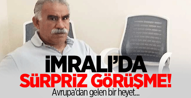Avrupa Konseyi'nden Öcalan'la sürpriz görüşme