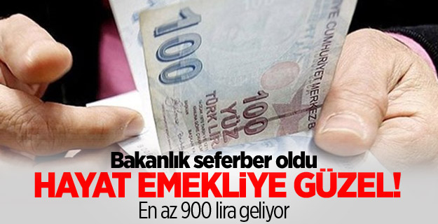Emekliye en az 900 lira promosyon!