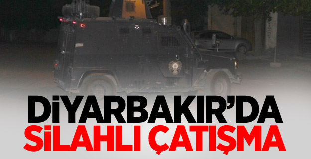 Diyarbakır’da silahlı çatışma: 1 polis yaralı