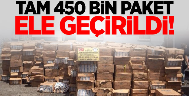 Tam 450 bin paket!