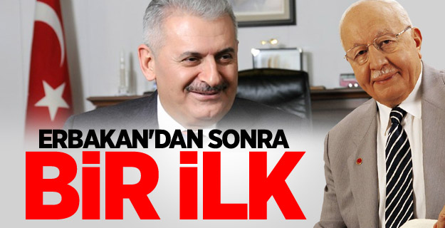 Erbakan’dan sonra bir ilk!