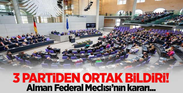 3 partiden ortak bildiri!